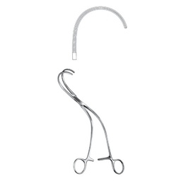 [RR-268-01] Weber Aortic Clamps, 26cm