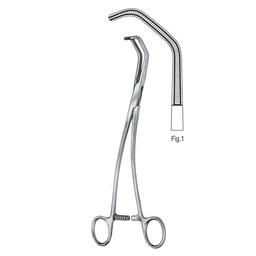 [RR-272-23] De Bakey Satinsky Aortic Clamps, 23.5cm