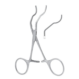 [RR-288-16] Gregory Renal Artery Clamp, 16cm