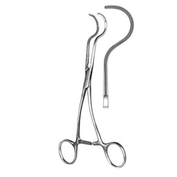 [RR-304-18] Dale Peripheral Vascular Clamps, 18cm