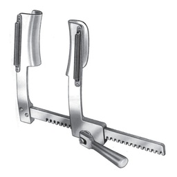 [RS-192-02] Cooley Rib Spreaders (For Adults With Suture Separate), Alu, (A=35mm, B=100mm, C=180mm)