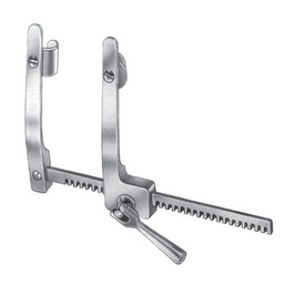 [RS-196-02] H-Cooley Rib Spreaders (With Swivel Blades, For Babies), Alu, (A=10mm, B=15mm, C=90mm)