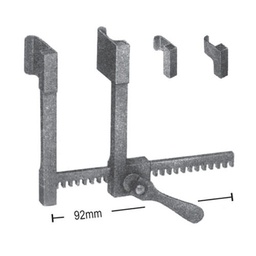 [RS-200-00] Struck Rib Spreaders (For Infant), Aluminum