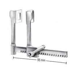 [RS-214-01] Finochietto-Baby Rib Spreaders, S/S, (A=14mm, B=15mm, C=75mm)