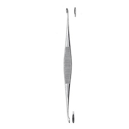 [RV-264-18] Barth Curettes And Spoons, Sharp,  18.0cm