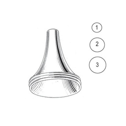 [RV-118-01] Pritchard Ear Specula, 4.5mm Ø, Fig. 01