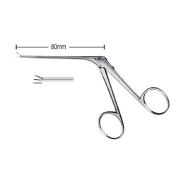 [RV-156-07] Mini Mcgee Alligator Micro Ear Forceps,3.5x0.6mm Straight, Serrated