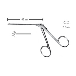 [RV-158-02] Micro Cup-Shaped-Forceps,3.5x0.5mm Curved Up