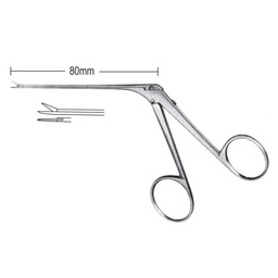 [RV-164-01] Bellucci Micro Ear Scissors, 4.0x1.5mm Straight