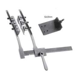 [RS-300-01] Ankeney Rib Spreaders, S/S, (A=52mm, B=35mm, C=178mm)