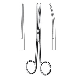 [RE-108-14] Grazil Operating Scissors, B/B, Str, 14cm