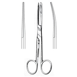 [RE-117-14] Deaver Operating Scissors, S/B, Cvd, 14cm