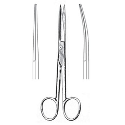 [RE-118-14] Deaver Operating Scissors, S/S, Str, 14cm