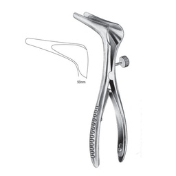 [RW-132-50] Cottle Nasal Specula 15cm, 50mm (With Side Screw)