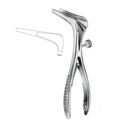 [RW-132-75] Cottle Nasal Specula 15cm, 75mm (With Side Screw)