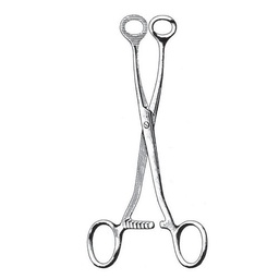 [RX-222-16] Collin Tongue Holding Forceps, 16.0cm