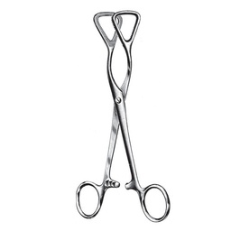 [RX-228-19] Guy Tongue Holding Forceps, 19.0cm