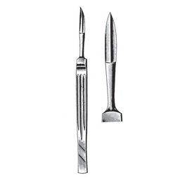 [RW-252-02] Joseph Nasal Knives, Sharp, 15cm, Str, Fig 2