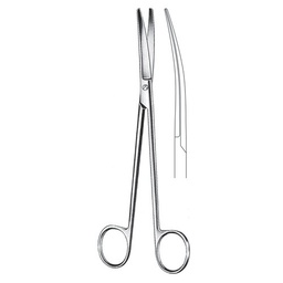 [RE-282-19] Wertheim Gynecological Scissors, 19.5cm