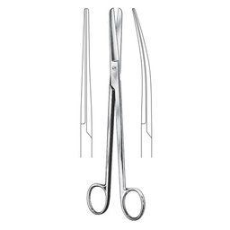 [RE-285-20] Sims Uterine Scissors, Cvd, 20cm