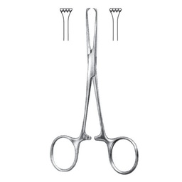 [RAA-102-12] Allis-Baby Tissue And Intestinal Forceps, 4x5 Teeth, 12cm