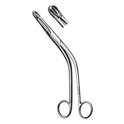 [RZ-190-18] Denis-Browne Tonsil Haemostatic And Abscess Holding Forceps, 18cm