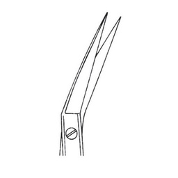 [RE-155-11] Iris Fine Scissors, Bent, 11.5cm