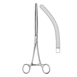 [RAA-156-21] Doyen Intestinal Clamp Forceps, Cvd, 21cm