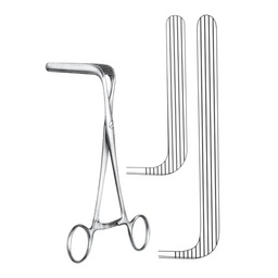 [RAA-166-08] Mikulicz Intestinal And Appendix Clamps Forceps, 8cm