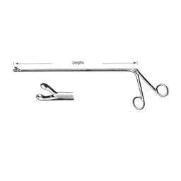 [RZ-234-40] Chevalier-Jackson Broncho-Esophagoscopy Forceps, 40cm