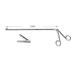 [RZ-238-60] Chevalier-Jackson Broncho-Esophagoscopy Forceps, 60cm