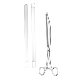 [RAA-212-30] Nussbaum Atrauma Sigmoid Anastomosis Forceps, Straight, 30cm