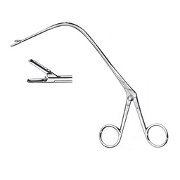 [RZ-298-04] Jurasz Laryngeal Polypus Forceps, 23cm