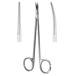 [RE-183-15] Nerve-Preparation Dissecting Scissors, Cvd, 15cm