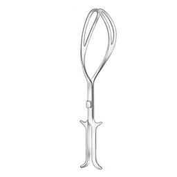 [RAF-116-41] Kielland Obstetrical Forceps, 41cm