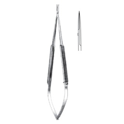 [RE-360-18] Micro Scissors, Serrated Blades, 18cm