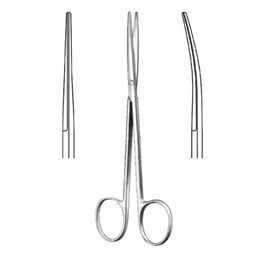 [RE-199-14] Metzenbaum-Fino Dissecting Scissors, Cvd, B/B, 14.5cm