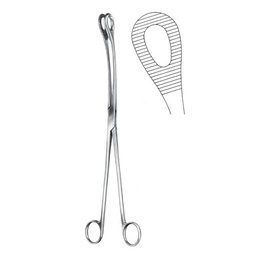 [RAE-456-32] Kelly Uterine Polyps Forceps, 32cm