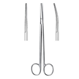[RE-202-18] Metzenbaum-Fino Dissecting Scissors, Str, B/B, 18cm