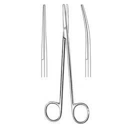 [RE-211-18] Metzenbaum-Nelson Dissecting Scissors, Cvd, B\B, 18cm