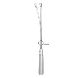 [RAE-520-20] Sims Curettes,Sharp, 20 mm (Malleable)