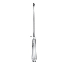 [RAE-524-14] Recamier Uterine Curettes, Sharp, 14 mm, (Rigid)