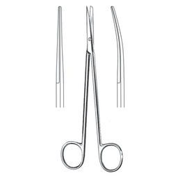 [RE-213-23] Metzenbaum-Nelson Dissecting Scissors, Cvd, S/B, 23cm