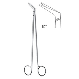 [RE-254-23] Debakey Vascular Scissors, 60 Degree, 23cm