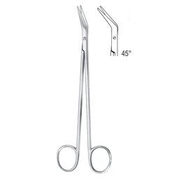 [RE-256-40] Potts-Smith Vascular Scissors, 40 Degree, 19cm