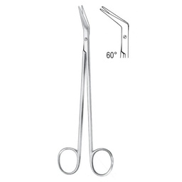 [RE-256-60] Potts-Smith Vascular Scissors, 60 Degree, 19cm