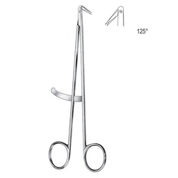 [RE-260-17] Dietrich Vascular Scissors, 125 Degree, 17cm