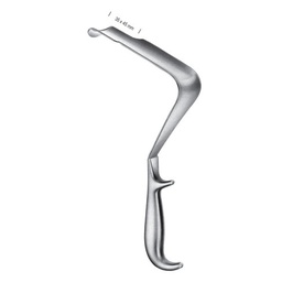 [RAB-172-29] St. Marks Pelvis Retractors, 29cm (124*60mm)