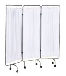 [RAM-178-01] Ward Screen, 2 Panels, Epoxy Painted Steel
